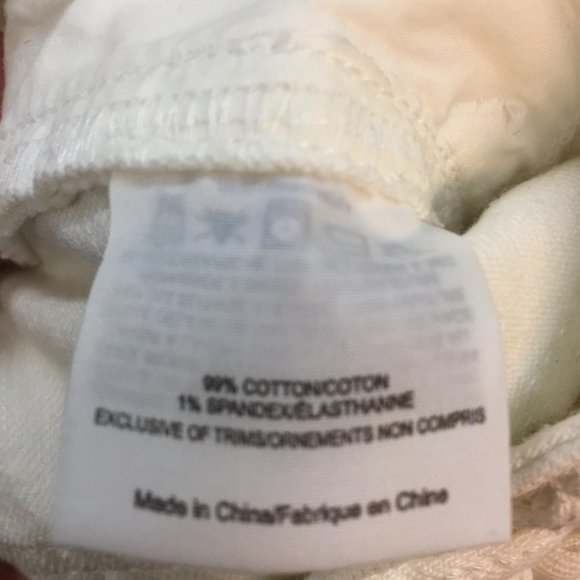 TORY BURCH White Denim Skinny Jeans - Picture 6 of 8